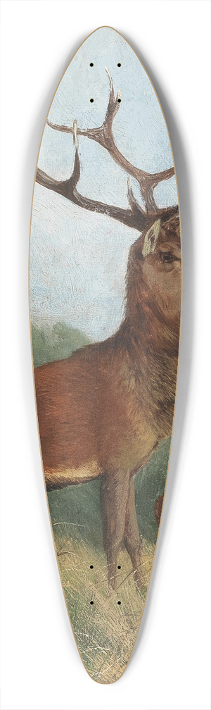 Carl Friedrich Deiker - Platzhirsch 39.3 inch art pintail longboard deck
