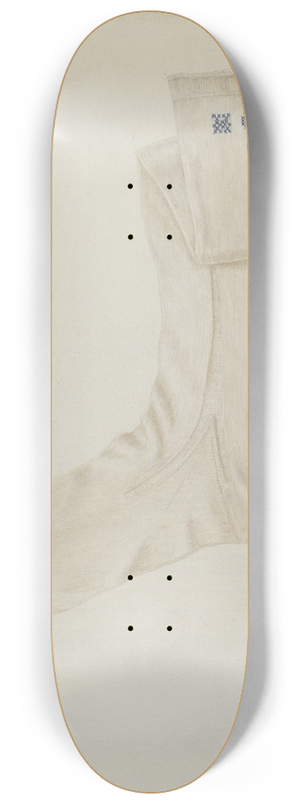 Betty Fuerst - Shaker Womans Stocking 8.25 inch art skate deck