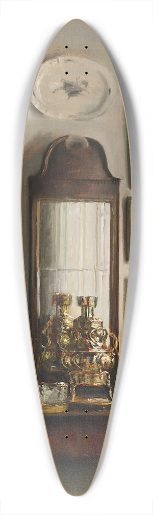 Carl Holse - Interior with a Samovar 39.3 inch art pintail longboard deck