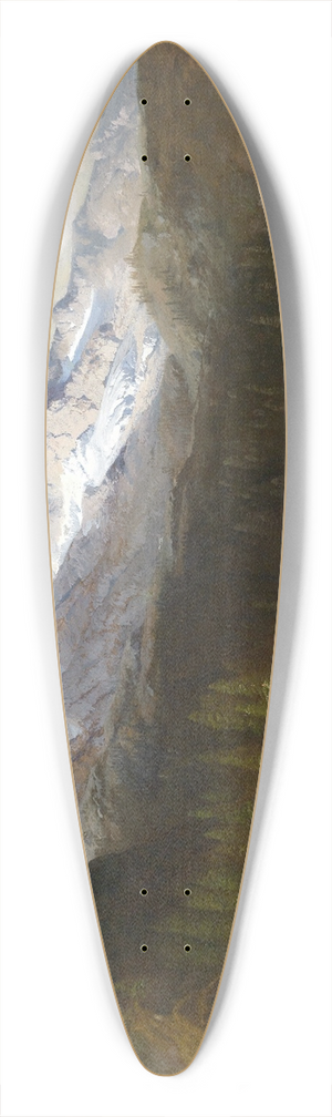 Carl Millner - Viehabtrieb 39.3 inch art pintail longboard deck