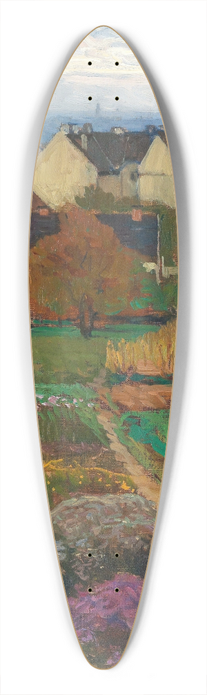 Carl Moll - Dbling Wien 39.3 inch art pintail longboard deck