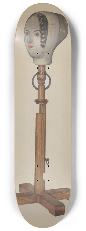 Beverly Chichester - Hat Model 8.25 inch art skate deck