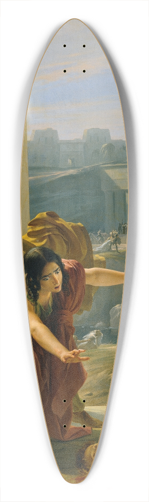 Carlo Arrienti - Der Bethlehemitische Kindermord 39.3 inch art pintail longboard deck