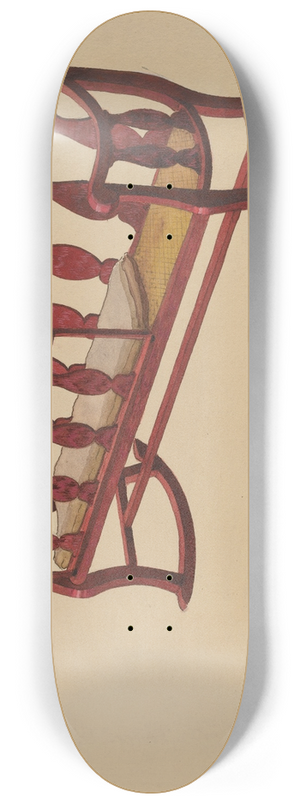 Beverly Chichester - Rocking Settee Cradle 8.25 inch art skate deck