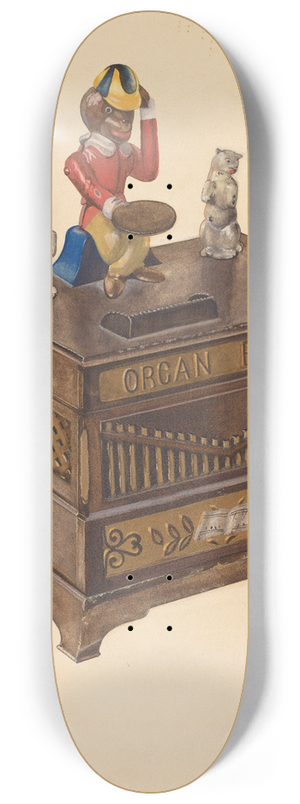 Beverly Chichester - Toy Bank 8.25 inch art skate deck