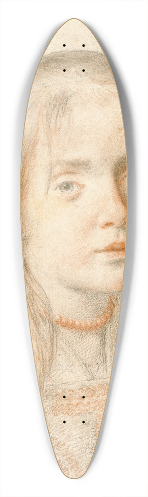 Carlo Dolci - Portrait of a Girl 39.3 inch art pintail longboard deck Carlo Dolci - Portrait of a Girl 39.3 inch art pintail longboard deck