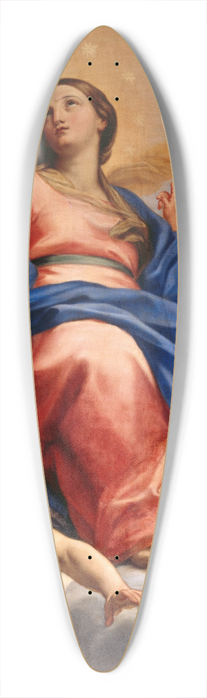 Carlo Maratti - Immaculate conception 39.3 inch art pintail longboard deck