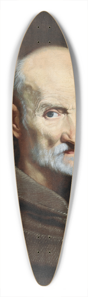 Carlo Maratti - Portrait of Luke Wadding 39.3 inch art pintail longboard deck