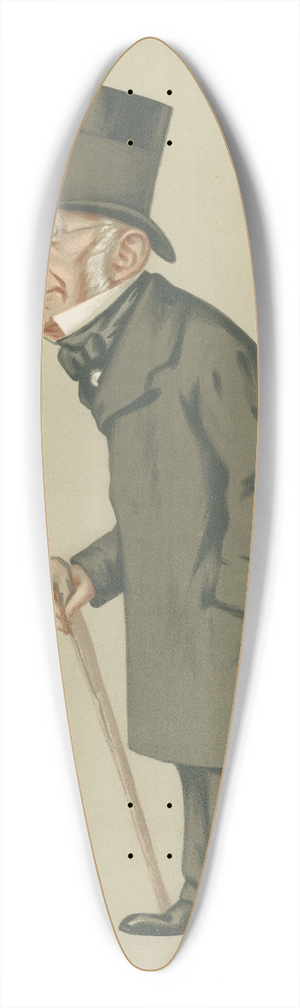 Carlo Pellegrini - Doctors and Scientists. Astronomy. Sir George Biddell Airy. 13 November 1875 39.3 inch art pintail longboard deck