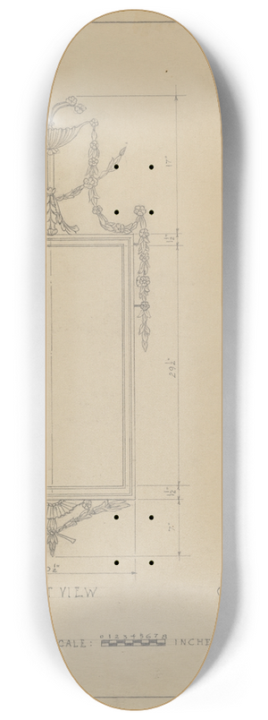 B. Holst-Grubbe - Mirror 8.25 inch art skate deck