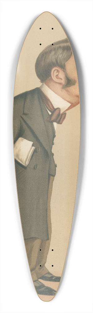 Carlo Pellegrini - Politicians; An Amateur Whip, Sir Charles Forster, March 28, 1874 39.3 inch art pintail longboard deck