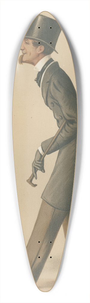 Carlo Pellegrini - Politicians; Ancient Lineage, The Marquis of Bath, June 13, 1874 39.3 inch art pintail longboard deck