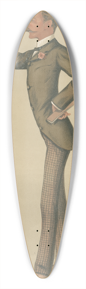 Carlo Pellegrini - Politicians  Croydon. The Hon. Sidney Herbert. 11 December 1886 39.3 inch art pintail longboard deck