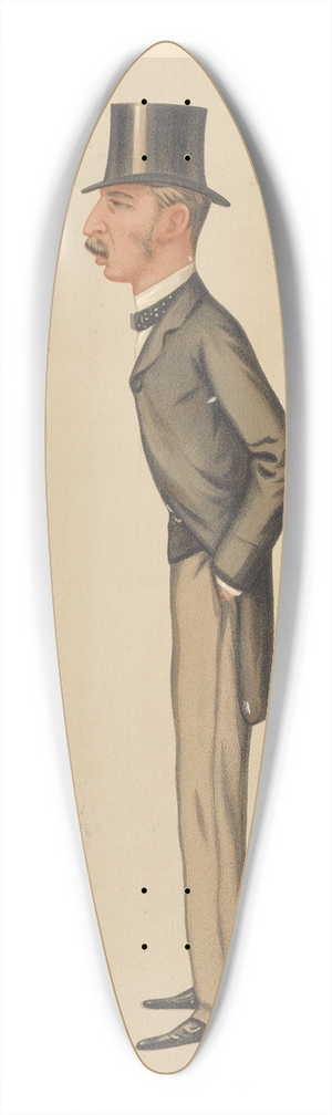 Carlo Pellegrini - Politicians  North Northamptonshire. Lord Burghley. April 16, 1887 39.3 inch art pintail longboard deck