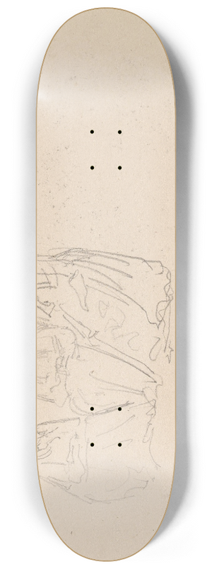 Adolph Tidemand - Figurstudier fra bryllup i Gulsvik 8.25 inch art skate deck