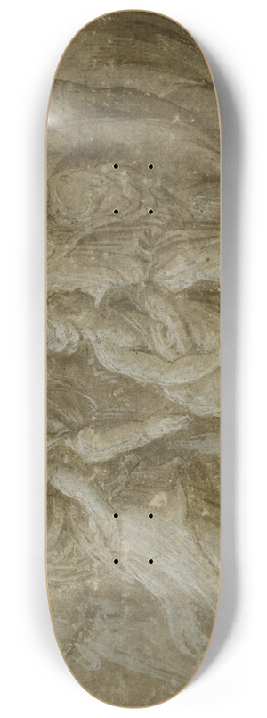 Biagio Pupini - Procession of Figures and Oxen 8.25 inch art skate deck Biagio Pupini - Procession of Figures and Oxen 8.25 inch art skate deck