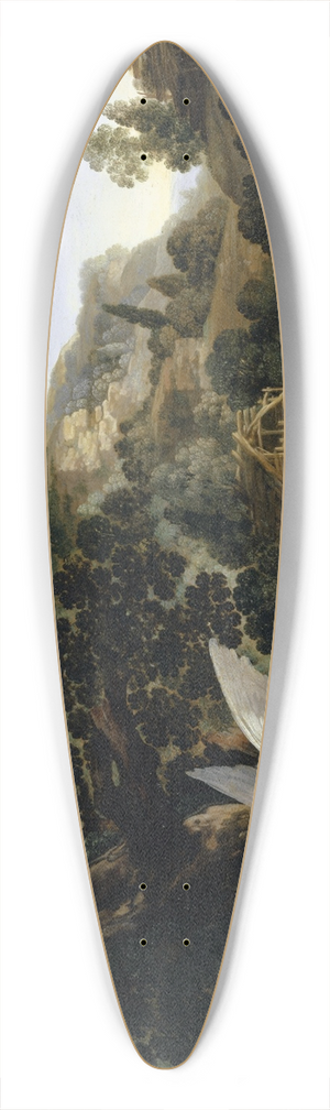 Carlo Saraceni - The Annunciation to the Wife of Manoah 39.3 inch art pintail longboard deck
