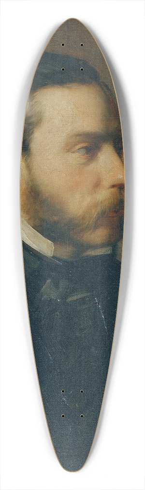 Carl Rahl - Der Kunsthndler Georg Plach 39.3 inch art pintail longboard deck