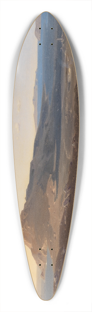 Carl Rottmann - Die Insel Delos 39.3 inch art pintail longboard deck