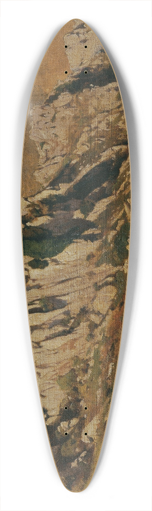 Carl Schuch - Felsenlandschaft bei Olevano 39.3 inch art pintail longboard deck