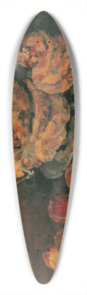 Carl Schuch - Stillleben mit Krbis, Pfirsich und Weintrauben 39.3 inch art pintail longboard deck