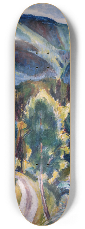 Birger Simonsson - Scene from Telemarken 8.25 inch art skate deck