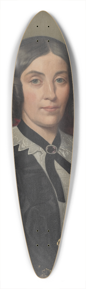 Carl Stefan Bennet - Margaret Seton (1805-1870) 39.3 inch art pintail longboard deck