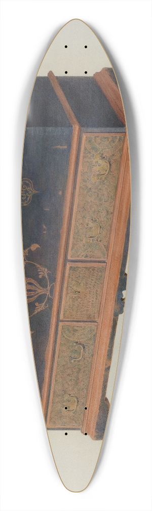Carl Strehlau - Pa. German Chest 39.3 inch art pintail longboard deck