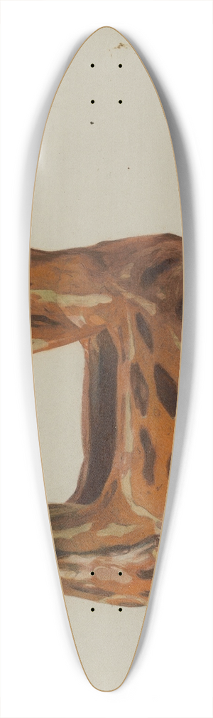 Carl Strehlau - Pa. German Water Whistle 39.3 inch art pintail longboard deck