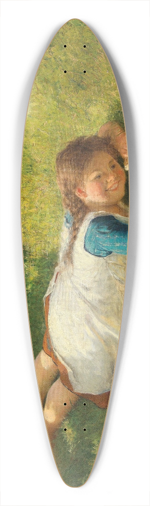 Carl von Bergen - Spiel mit den Kken 39.3 inch art pintail longboard deck