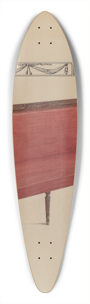 Carl Weiss - Sofa 39.3 inch art pintail longboard deck