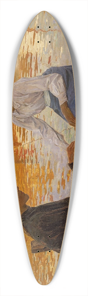 Carl Wilhelmson - The Bay 39.3 inch art pintail longboard deck