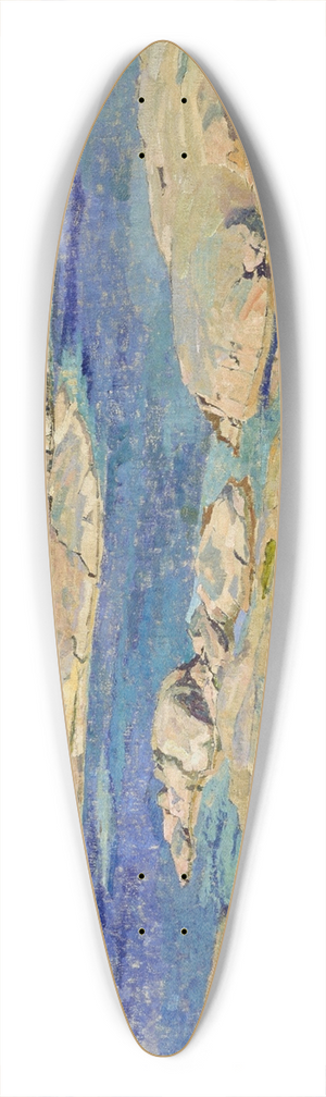 Carl Wilhelmson - The Gs Skerries 39.3 inch art pintail longboard deck