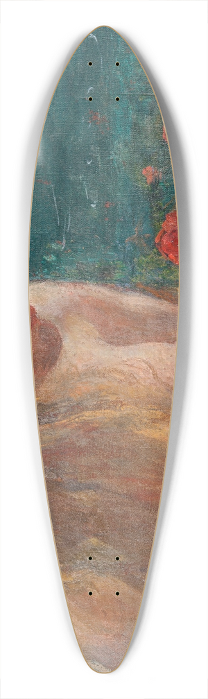 Carl Wilhelmson - Undine 39.3 inch art pintail longboard deck