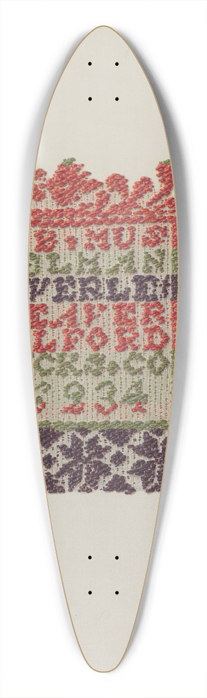 Carmel Wilson - Coverlet 39.3 inch art pintail longboard deck