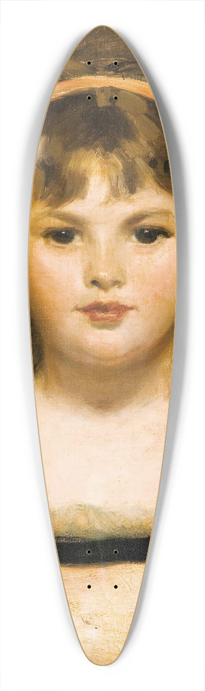Carolus-Duran - Portait Of A Young Girl 39.3 inch art pintail longboard deck
