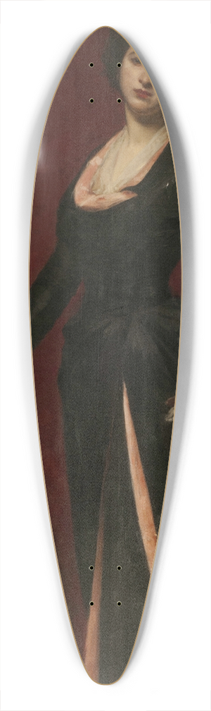 Carolus-Duran - Portrait of Mara Reyna de Fernndez Blanco 39.3 inch art pintail longboard deck