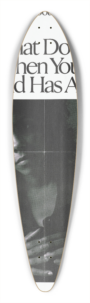 Centers for Disease Control and Prevention - What do you do when your best friend has AIDS 39.3 inch art pintail longboard deck