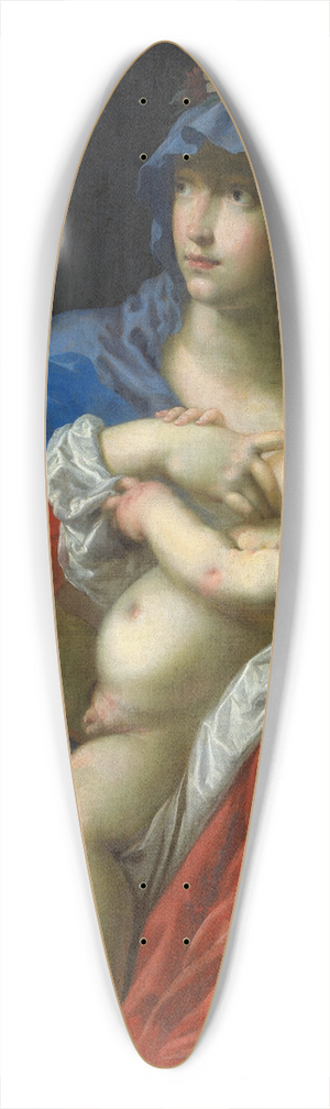 Cesare Dandini - Charity 39.3 inch art pintail longboard deck