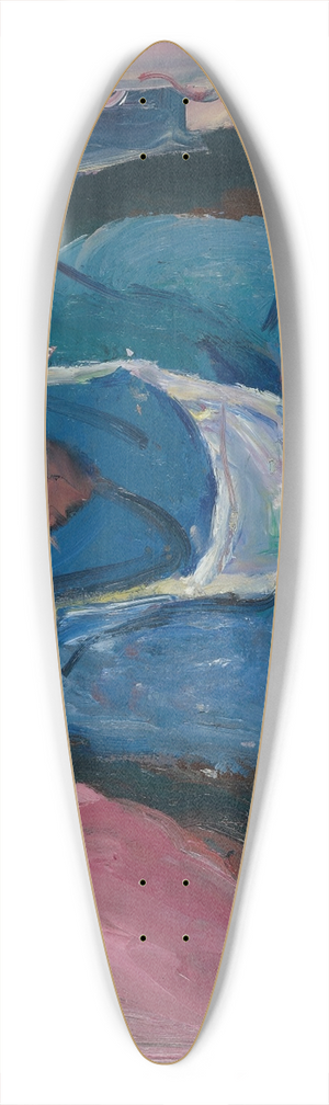 Cham Soutine - La Servante En Bleu 39.3 inch art pintail longboard deck