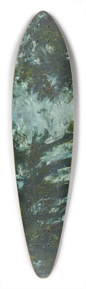 Cham Soutine - Paysage 39.3 inch art pintail longboard deck Cham Soutine - Paysage 39.3 inch art pintail longboard deck