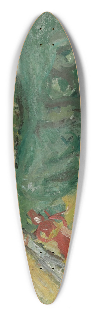 Cham Soutine - Promenade Auprs Du Village 39.3 inch art pintail longboard deck