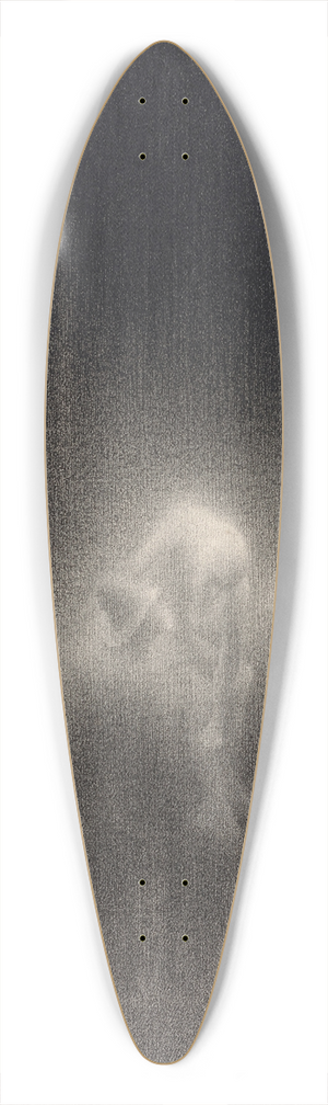 Charles Angrand - Le Bon Samaritain 39.3 inch art pintail longboard deck