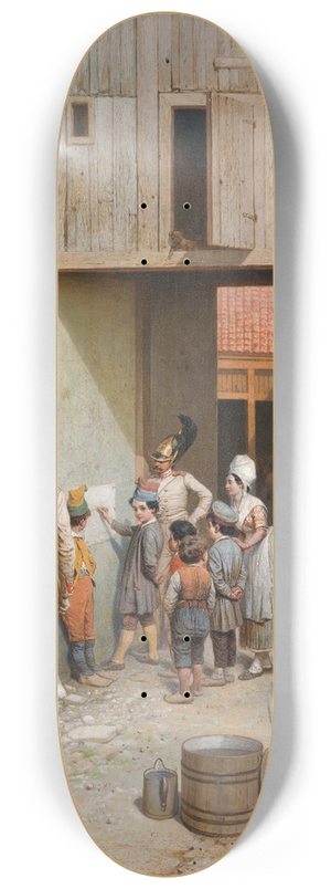 Bogdan Pavlovich Villevalde - Asking For Directions 8.25 inch art skate deck