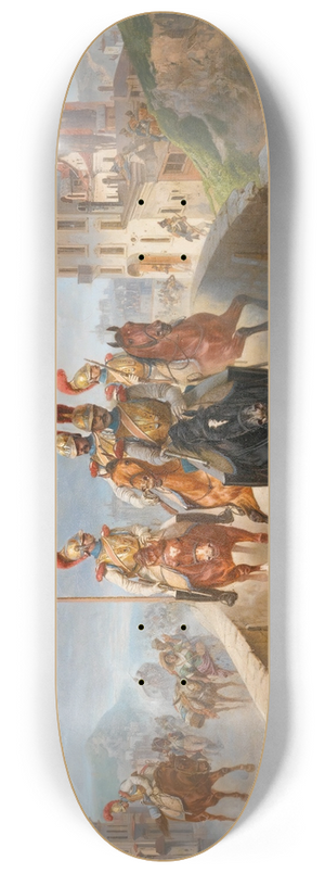 Bogdan Pavlovich Villevalde - Napoleonic Troops 8.25 inch art skate deck
