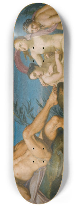 Bolognese School - Polyphemus And Galatea 8.25 inch art skate deck