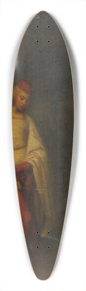 Charles-Auguste Herb - La premire chasse 39.3 inch art pintail longboard deck