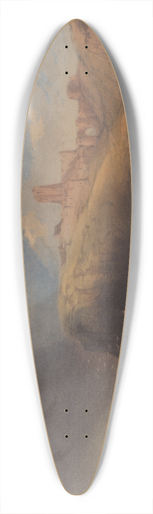 Charles Bentley - Seascape 39.3 inch art pintail longboard deck