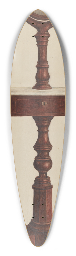 Charles Bowman - Shaving Stand 39.3 inch art pintail longboard deck