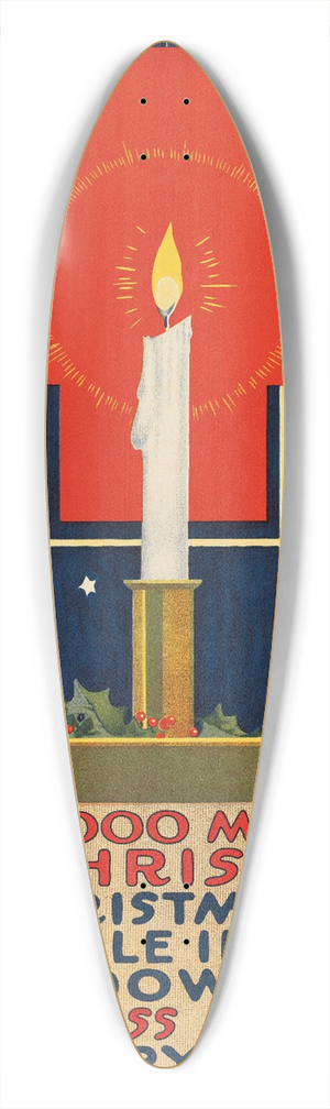 Charles Buckles Falls - 10,000,000 members by Christmas. On Christmas Eve a candle in every window and Red Cross members in every home 39.3 inch art pintail longboard deck